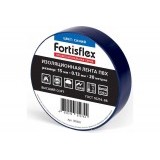 Изолента ПВХ 15x0.13х20 (синяя) (Fortisflex)